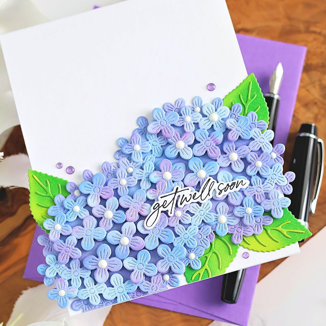 Layered Hydrangeas by Michelle Short for Hero Arts