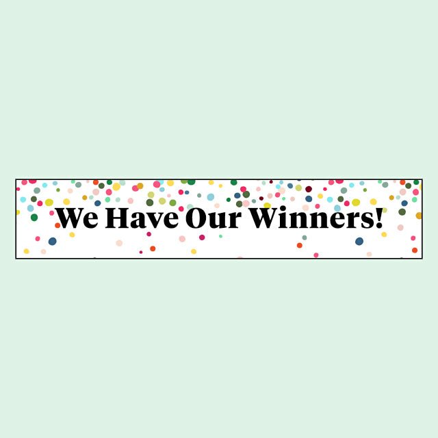 Oh Joy...We Have Some Winners! - Hero Arts