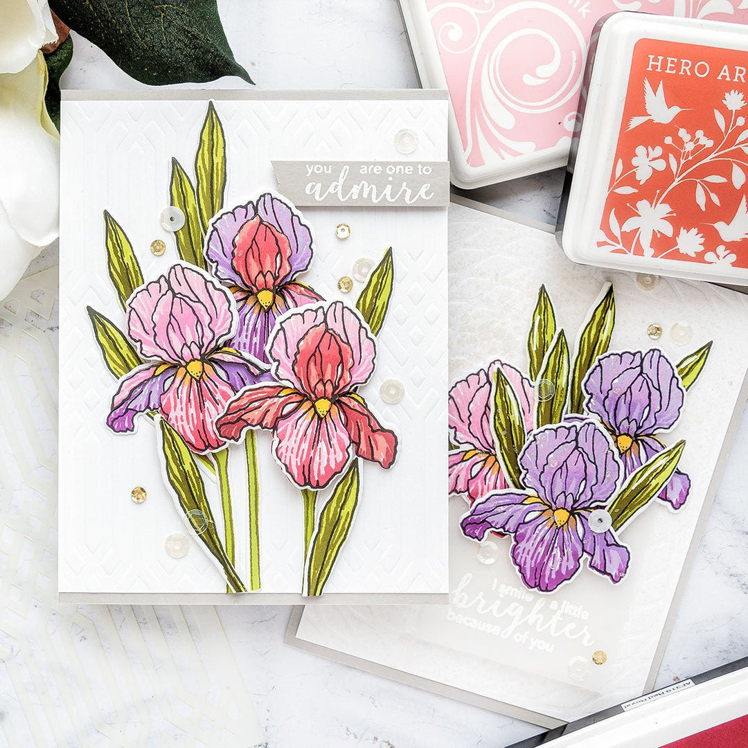 Video: 3D Decoupage with Layering Iris | Color Layering With Yana Series - Hero Arts
