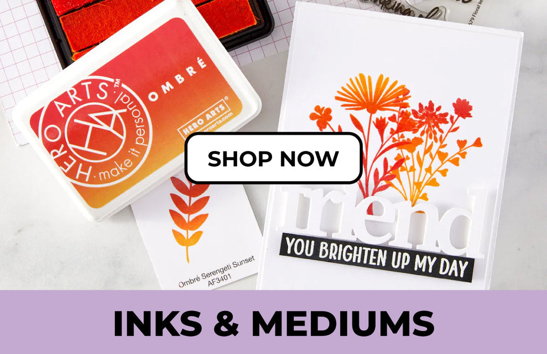 HERO ARTS - Back to Crafting | Inks & Mediums