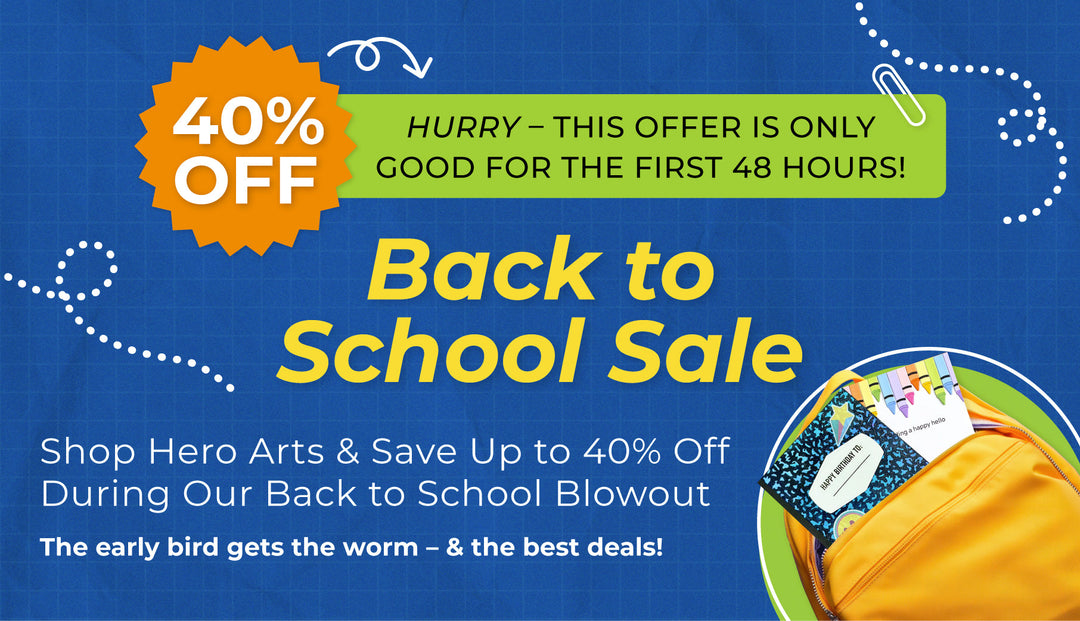 HERO ARTS - Back to School - Stamps