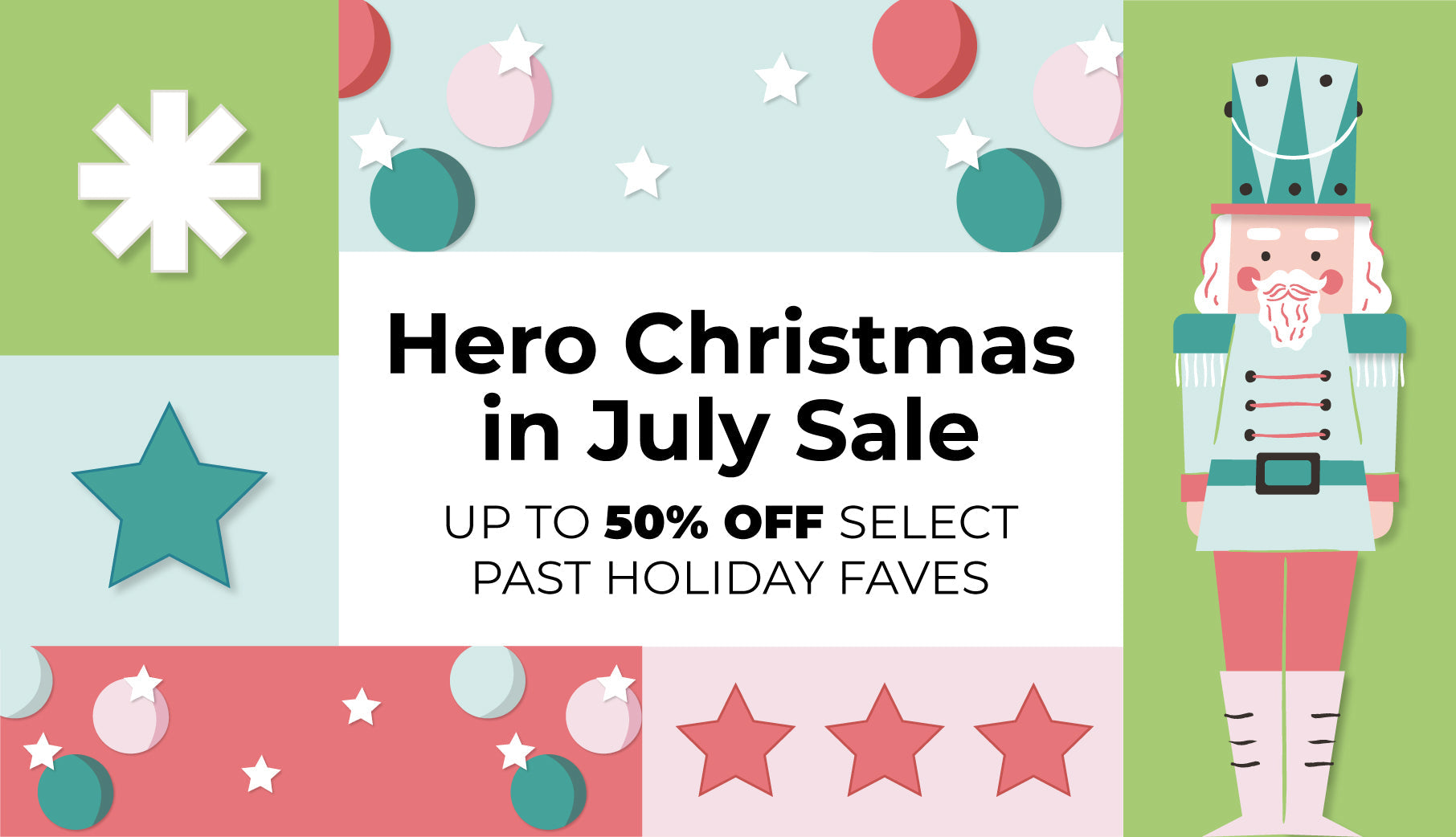 HERO ARTS - Christmas in July
