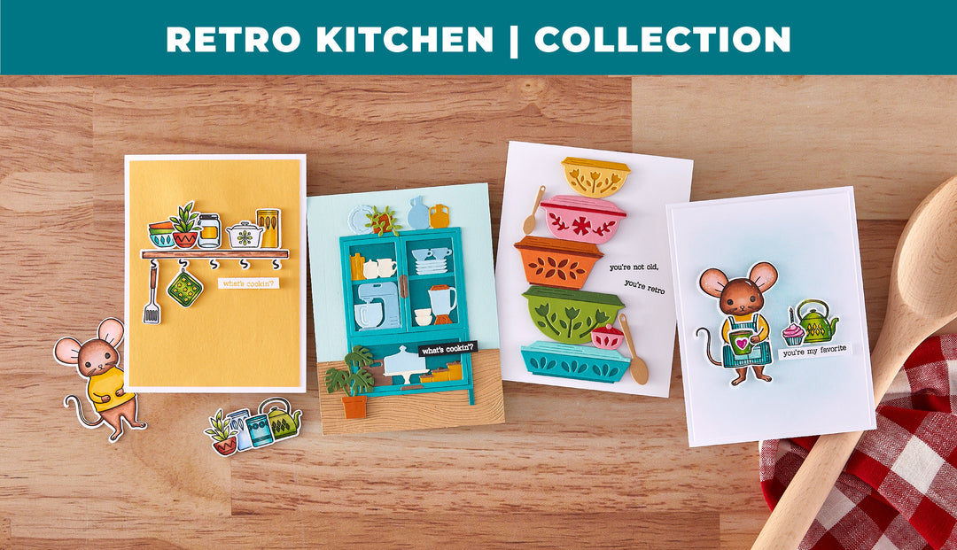 HERO ARTS - Retro Kitchen Collection