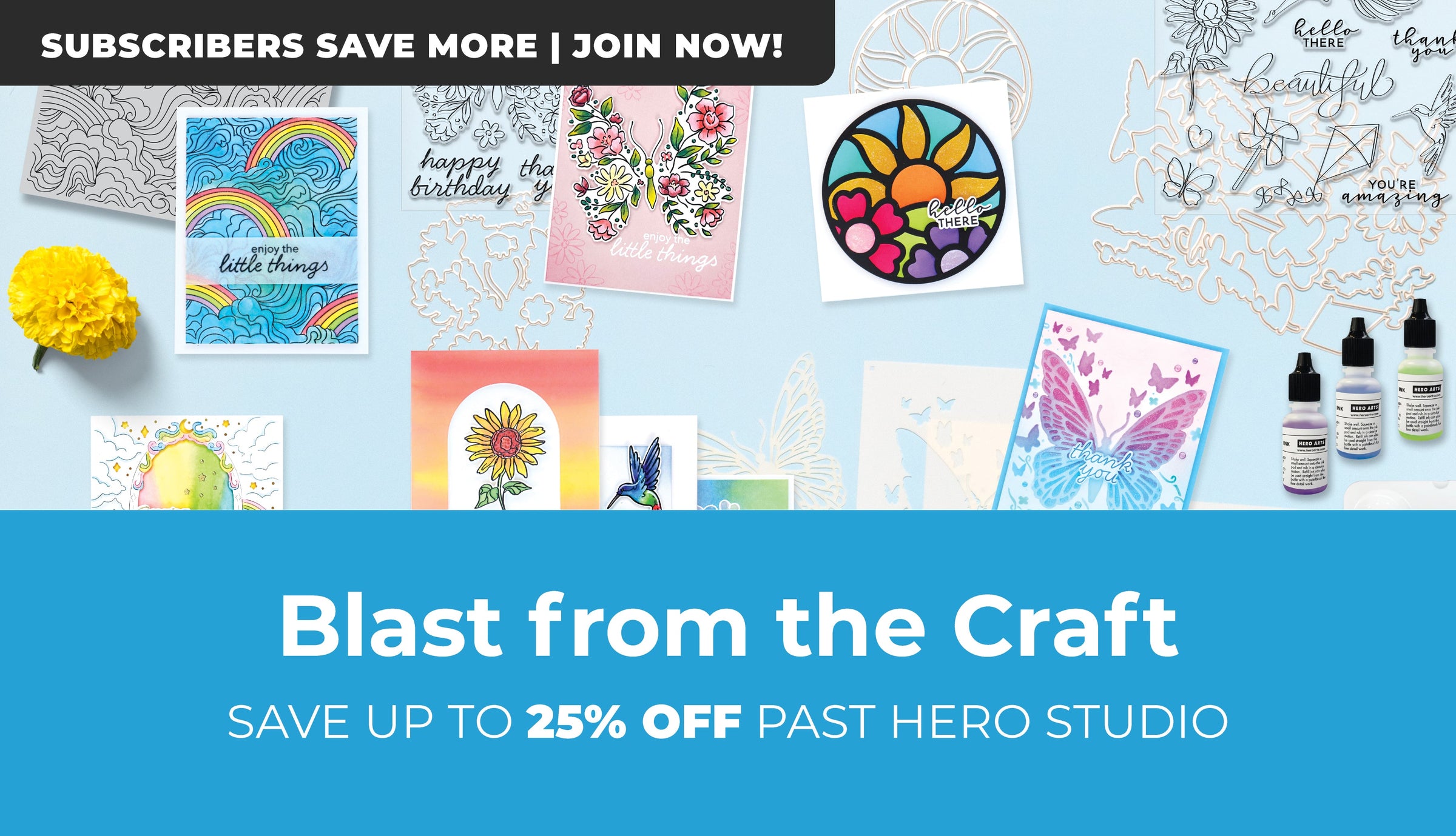HERO ARTS - Blast from The Craft