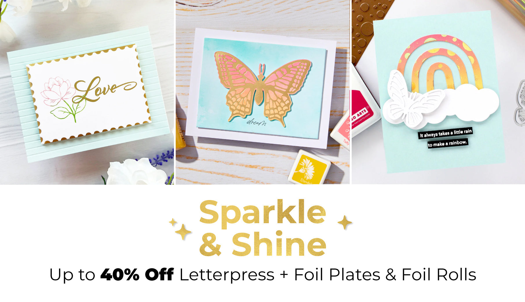 HERO ARTS - Sparkle & Shine Sale