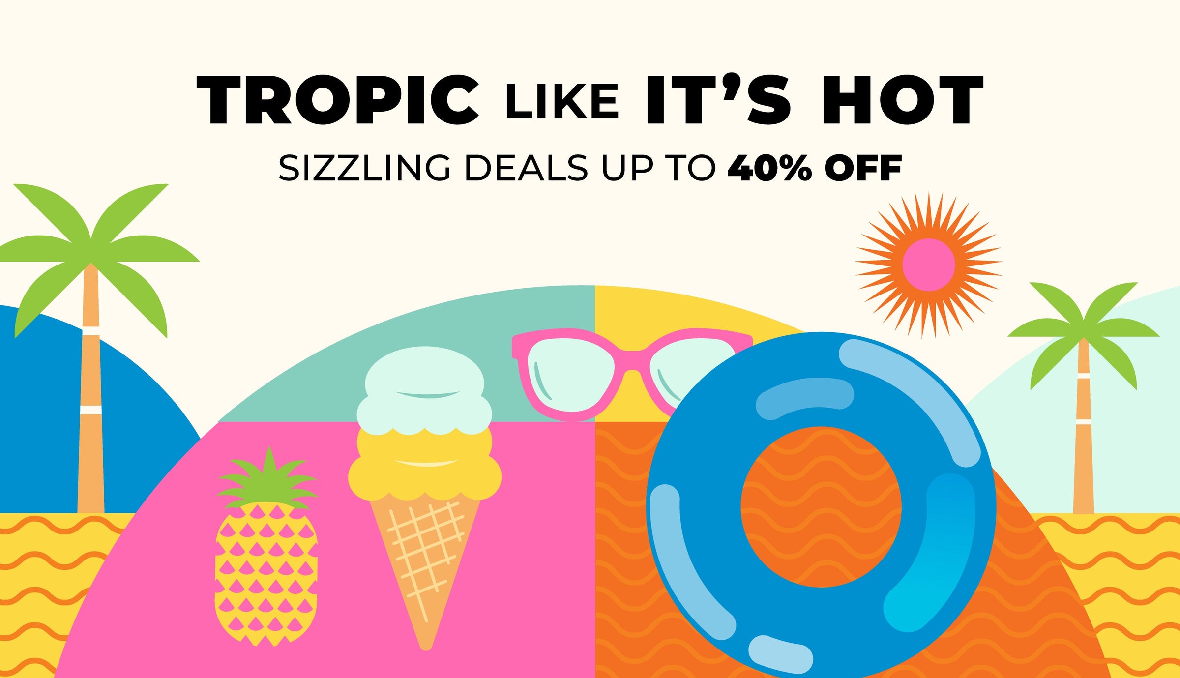 HERO ARTS - Tropic While it's Hot Sale - Dies