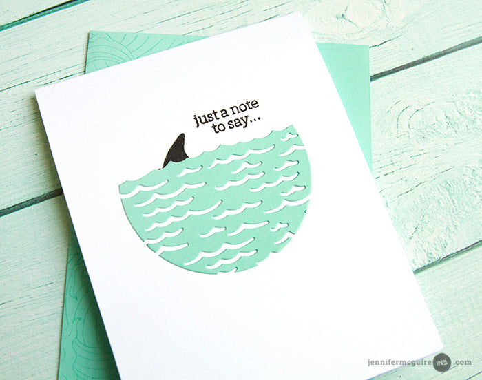 Wave & Sea Confetti Die