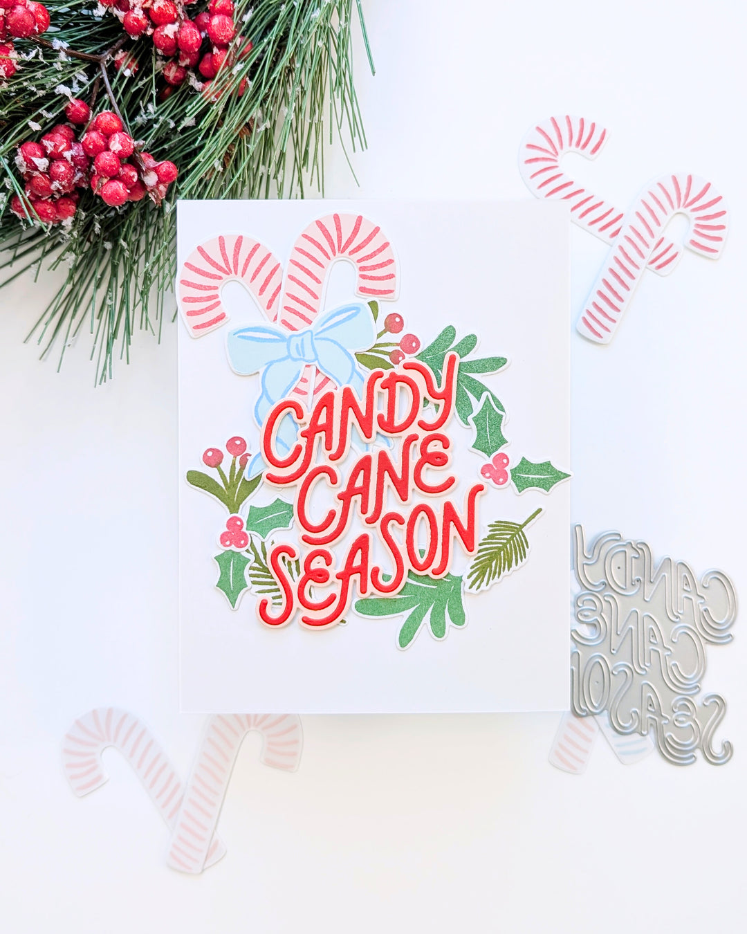 Candy Cane Toss Up Stencils