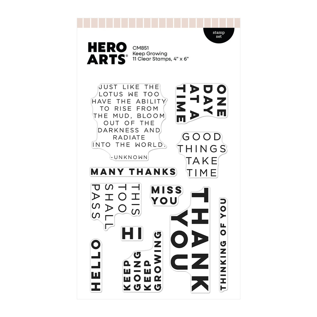 Keep Growing Stamp Set