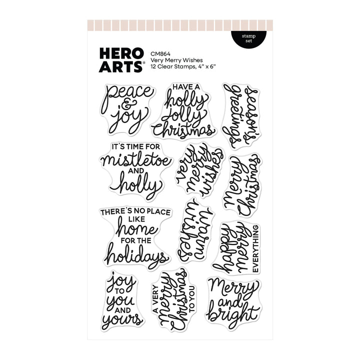 Very Merry Wishes Stamp Set