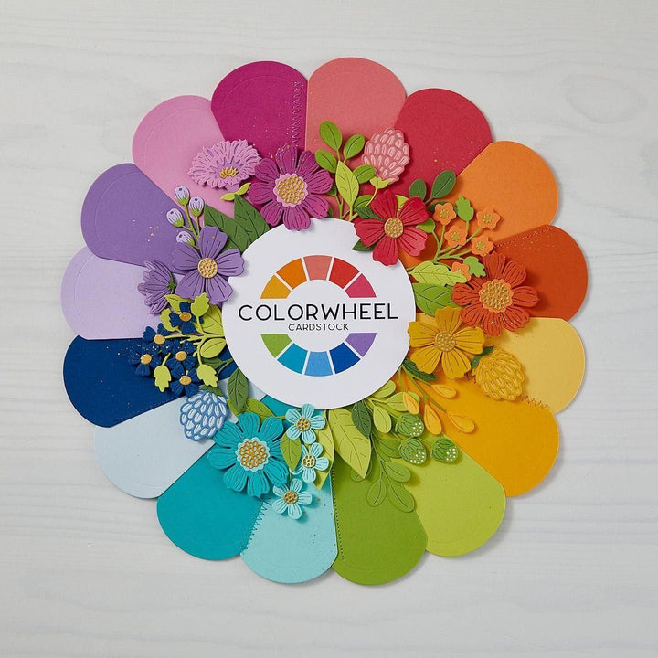 Dahlia ColorWheel Cardstock 12" x 12" - 10 Sheets