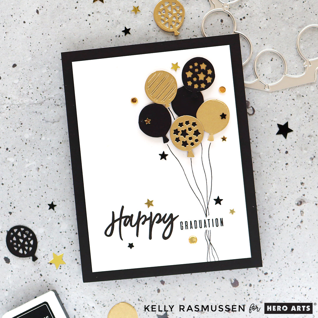 Congrats Happy Stamp & Cut Set