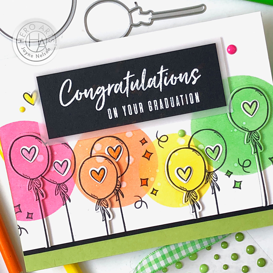 Congrats Happy Stamp & Cut Set