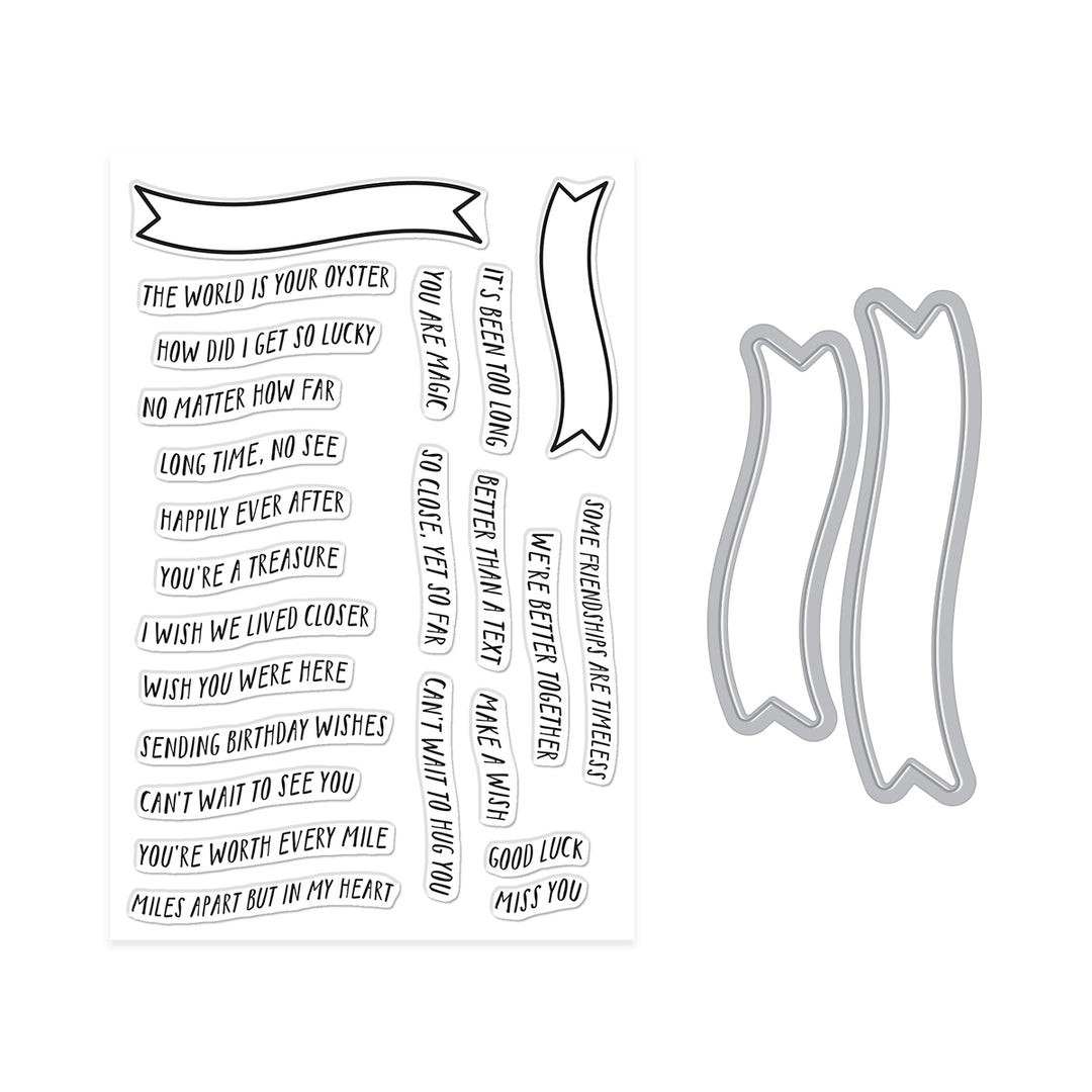 Banner Days Stamp & Cut