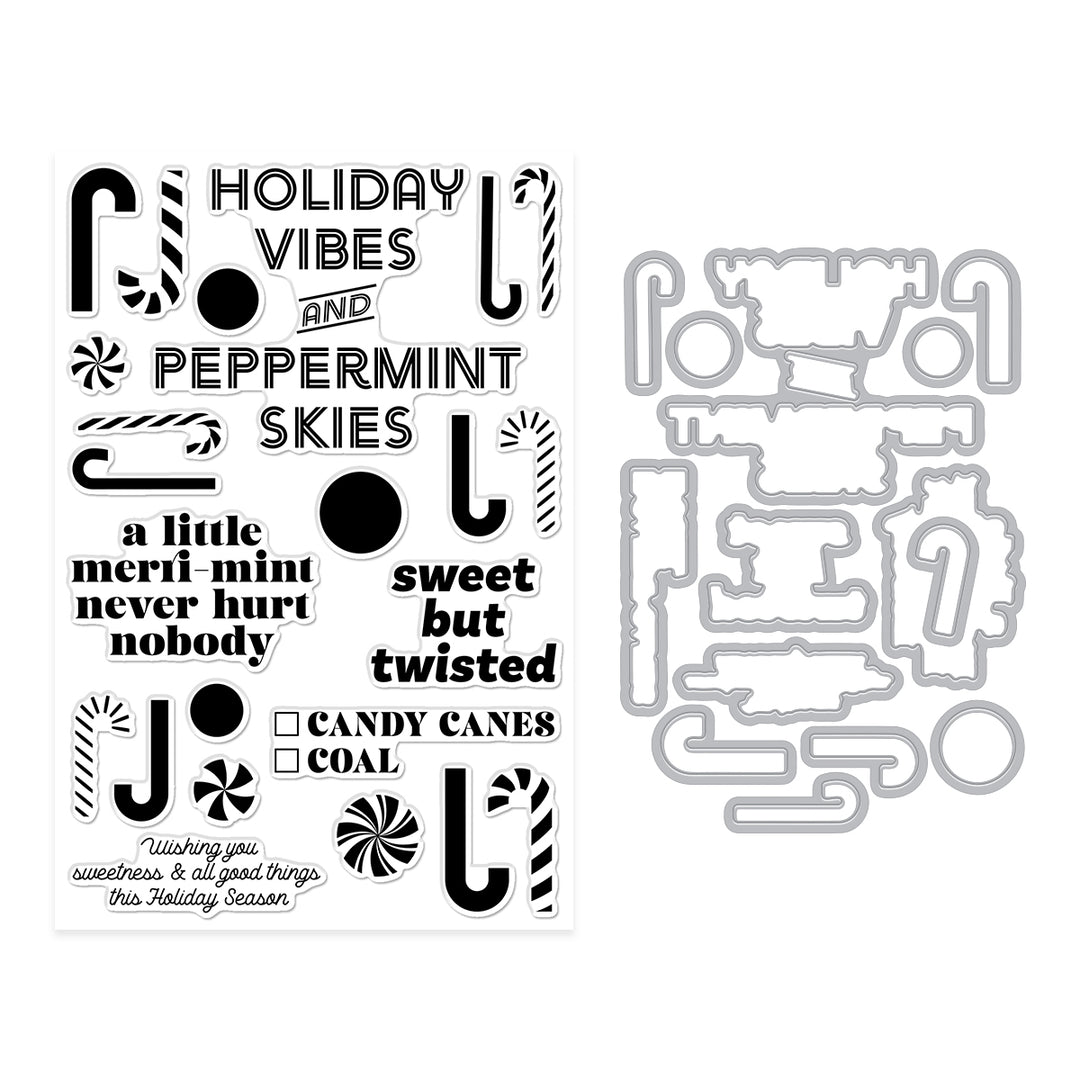 A Little Merri-Mint Stamp & Cut