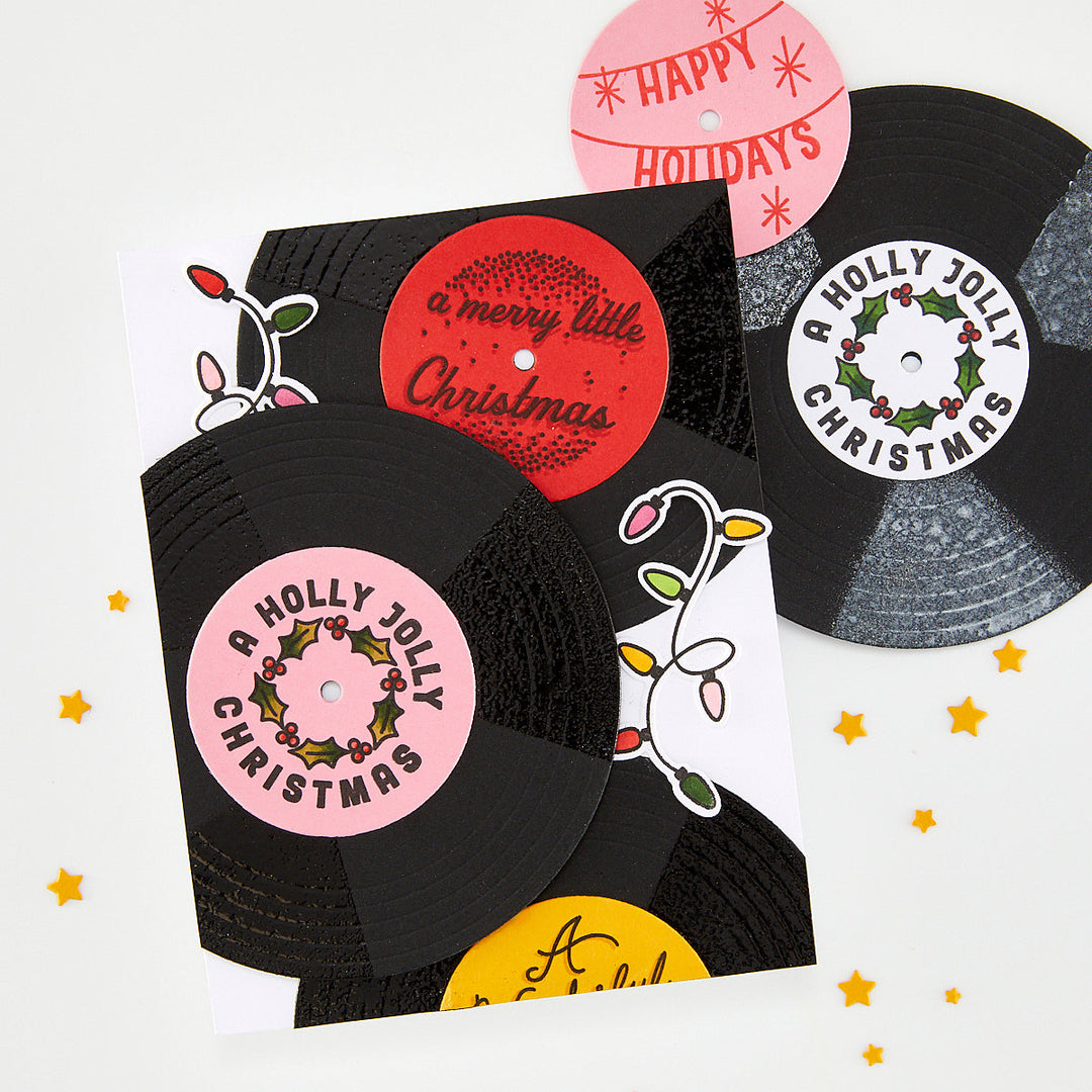 Drop the Needle Stencils
