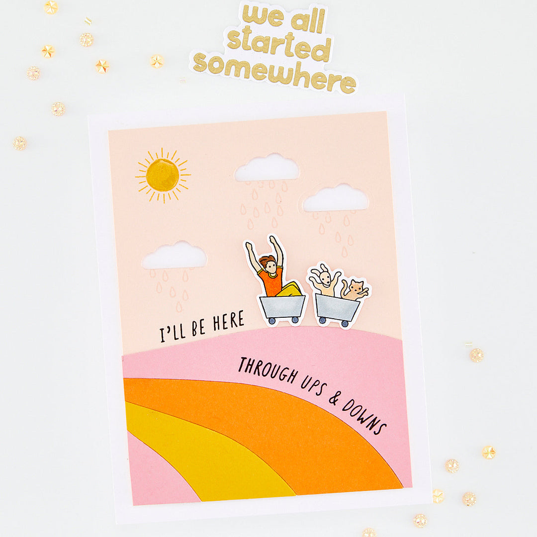Interactive Wild Ride Stamp & Cut Set