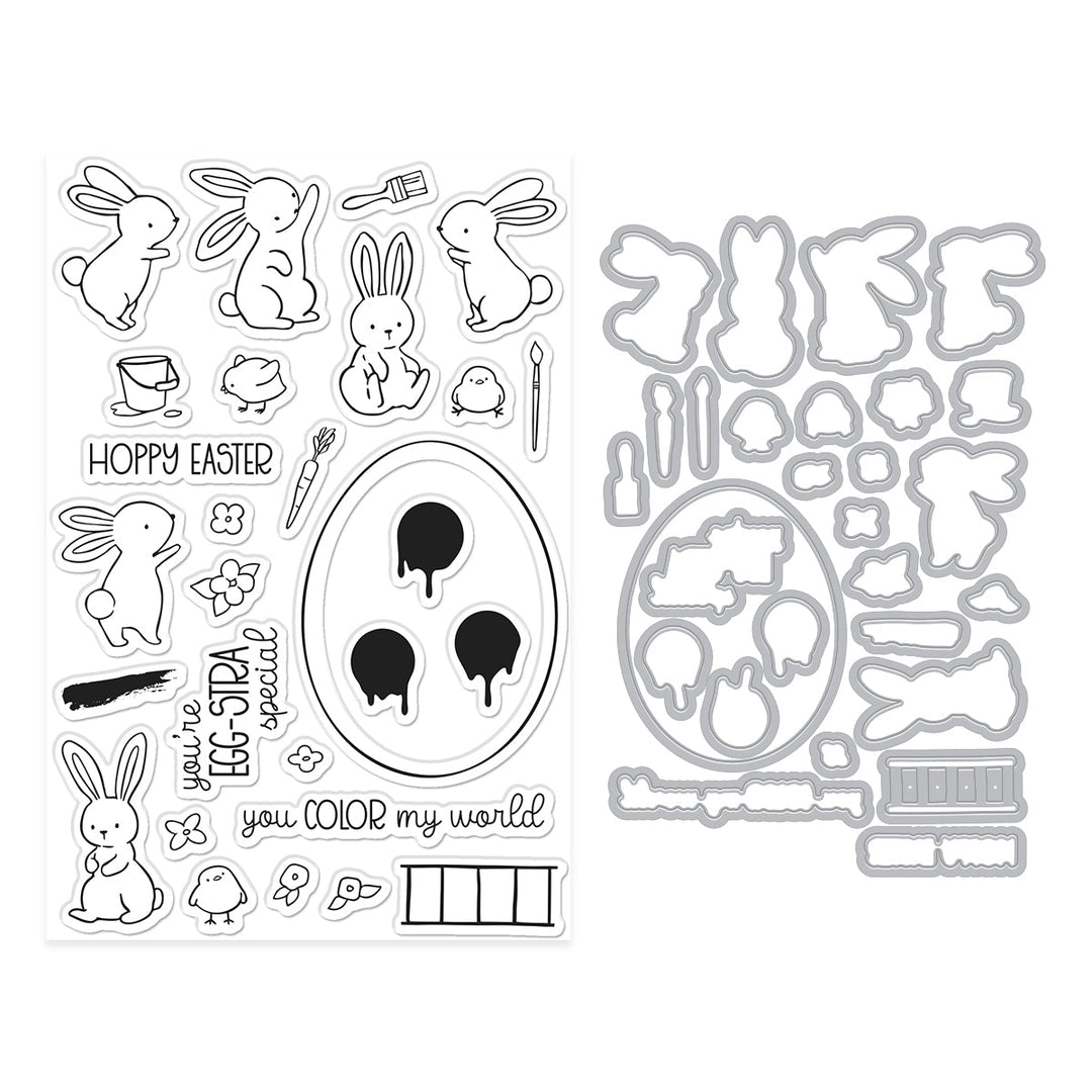 Color My World Stamp & Cut Set