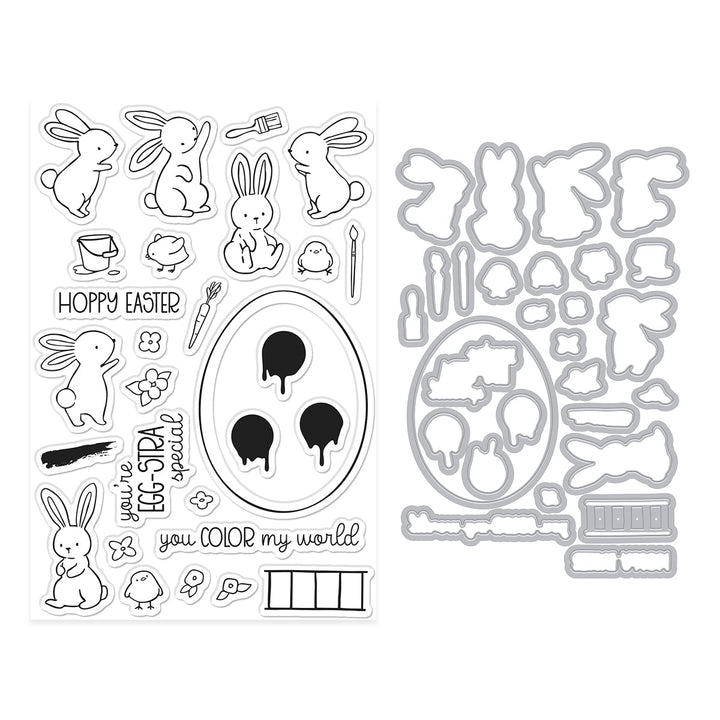 Color My World Stamp & Cut Set