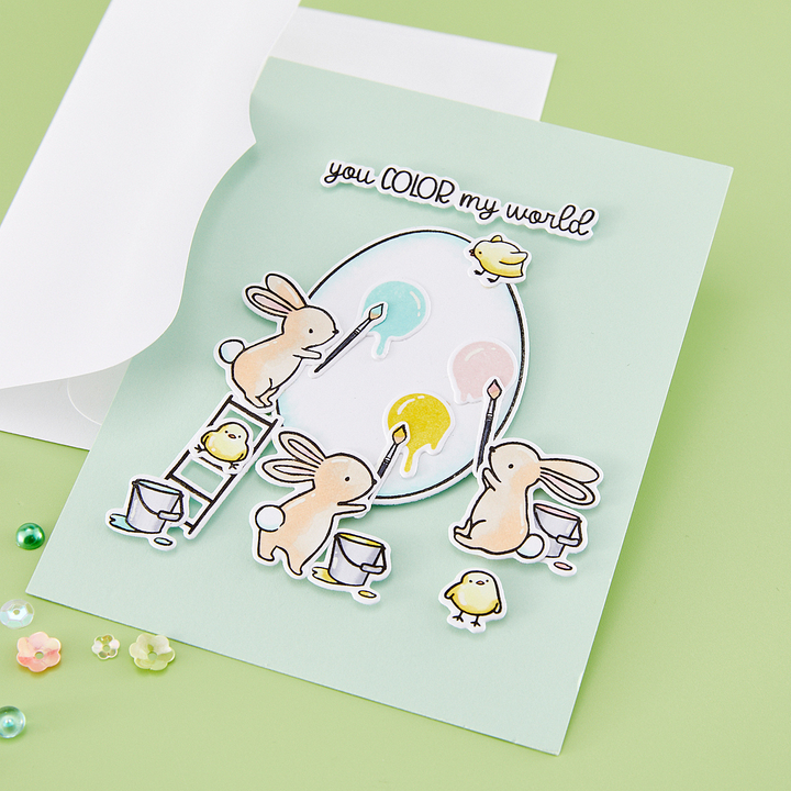 Color My World Stamp & Cut Set