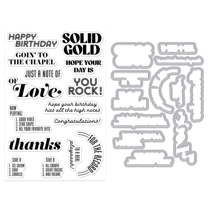 Solid Gold Stamp & Cut