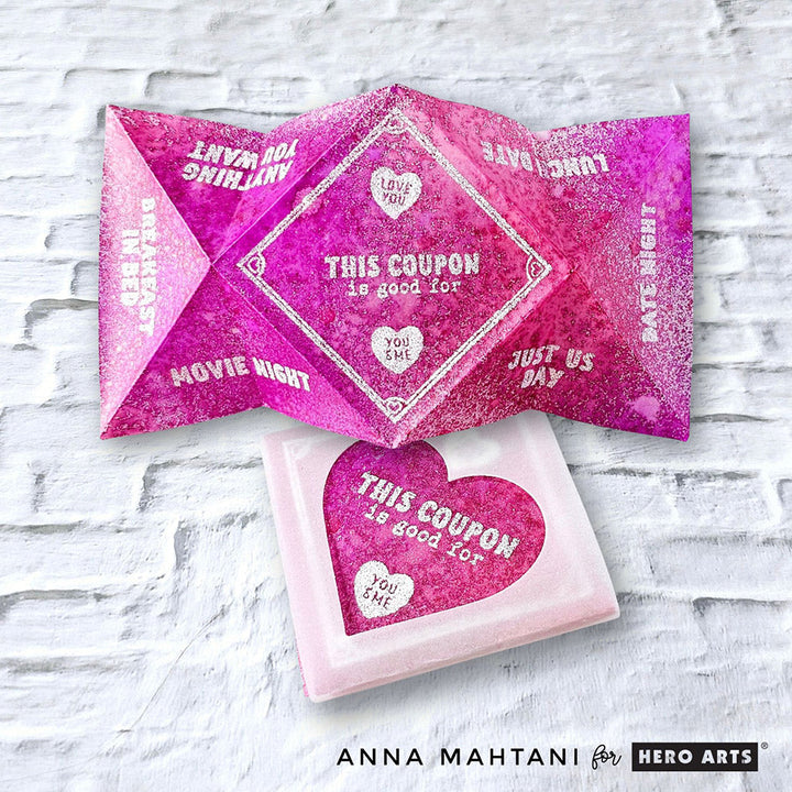 Folded Love Note Die Set