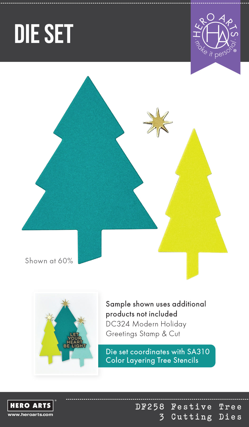 Very Merry Tree Die & Stencil Bundle