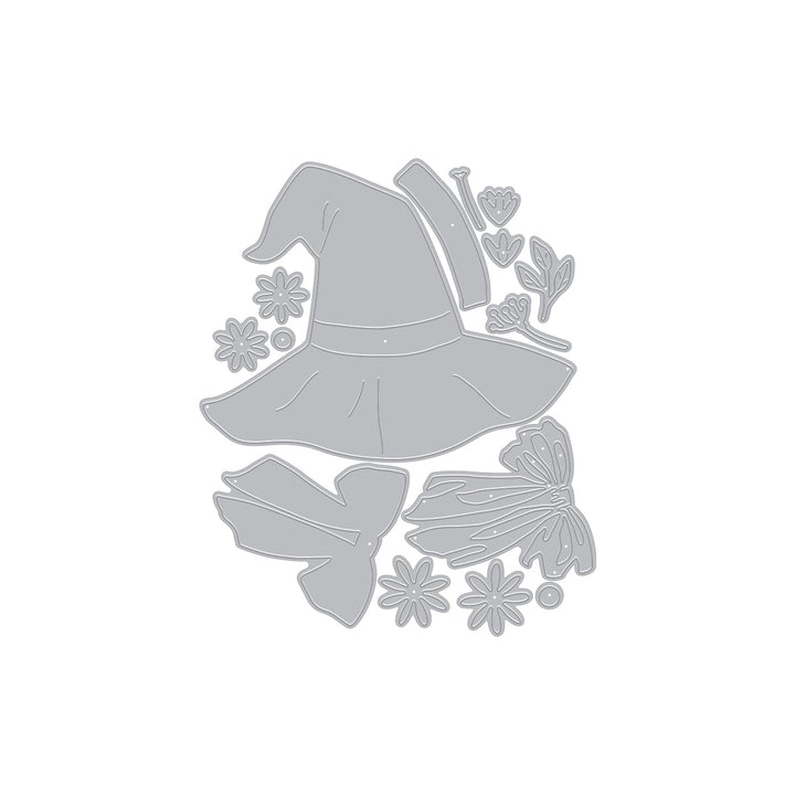 Hero Arts The Witch’s Hat Etched Dies from the Hocus Pocus Collection