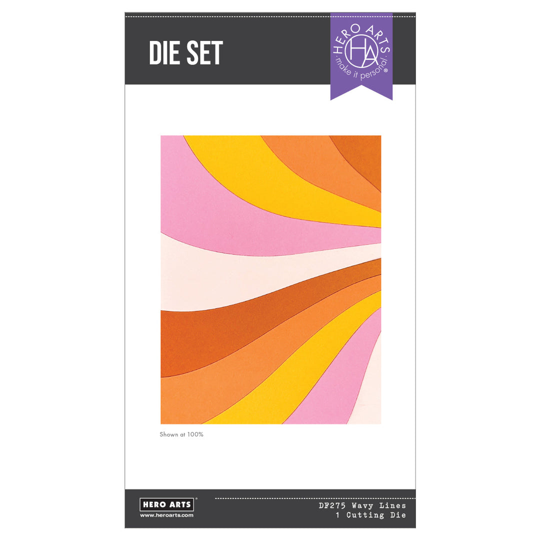 Wavy Lines Die Set