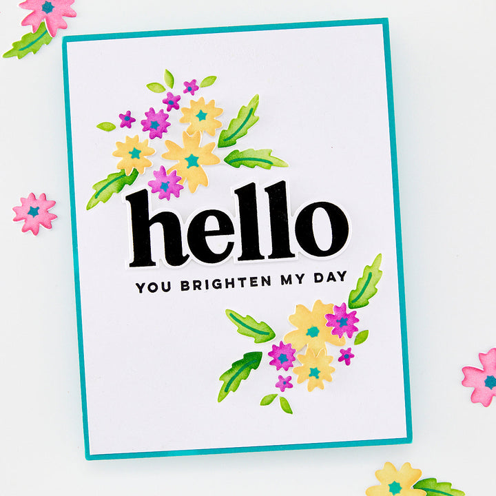 Bitty Floral Die