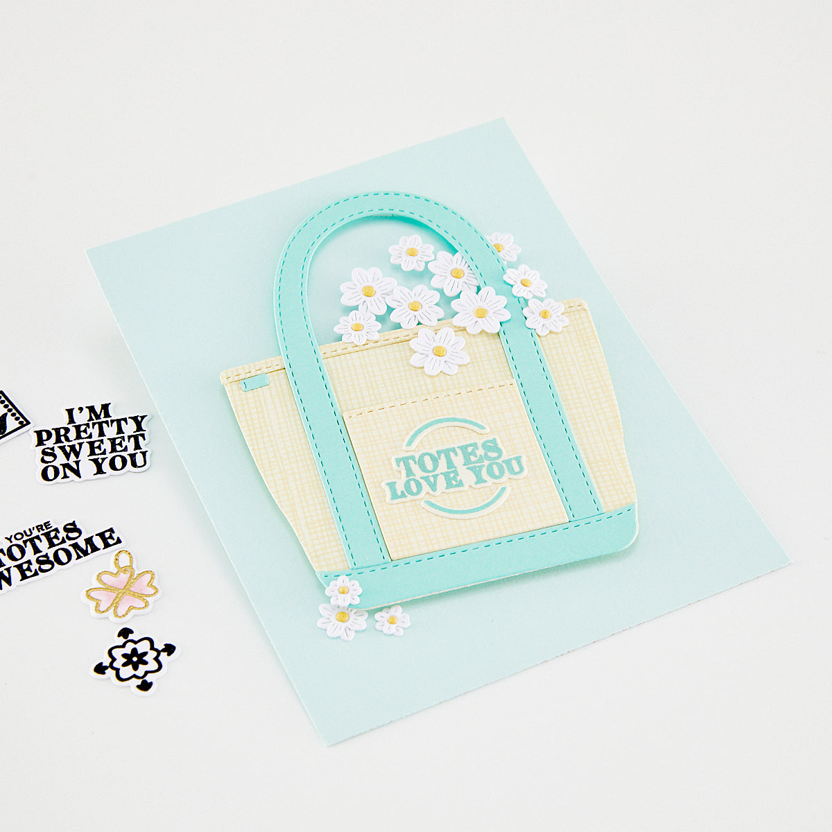 Totes the Best Stamp & Cut