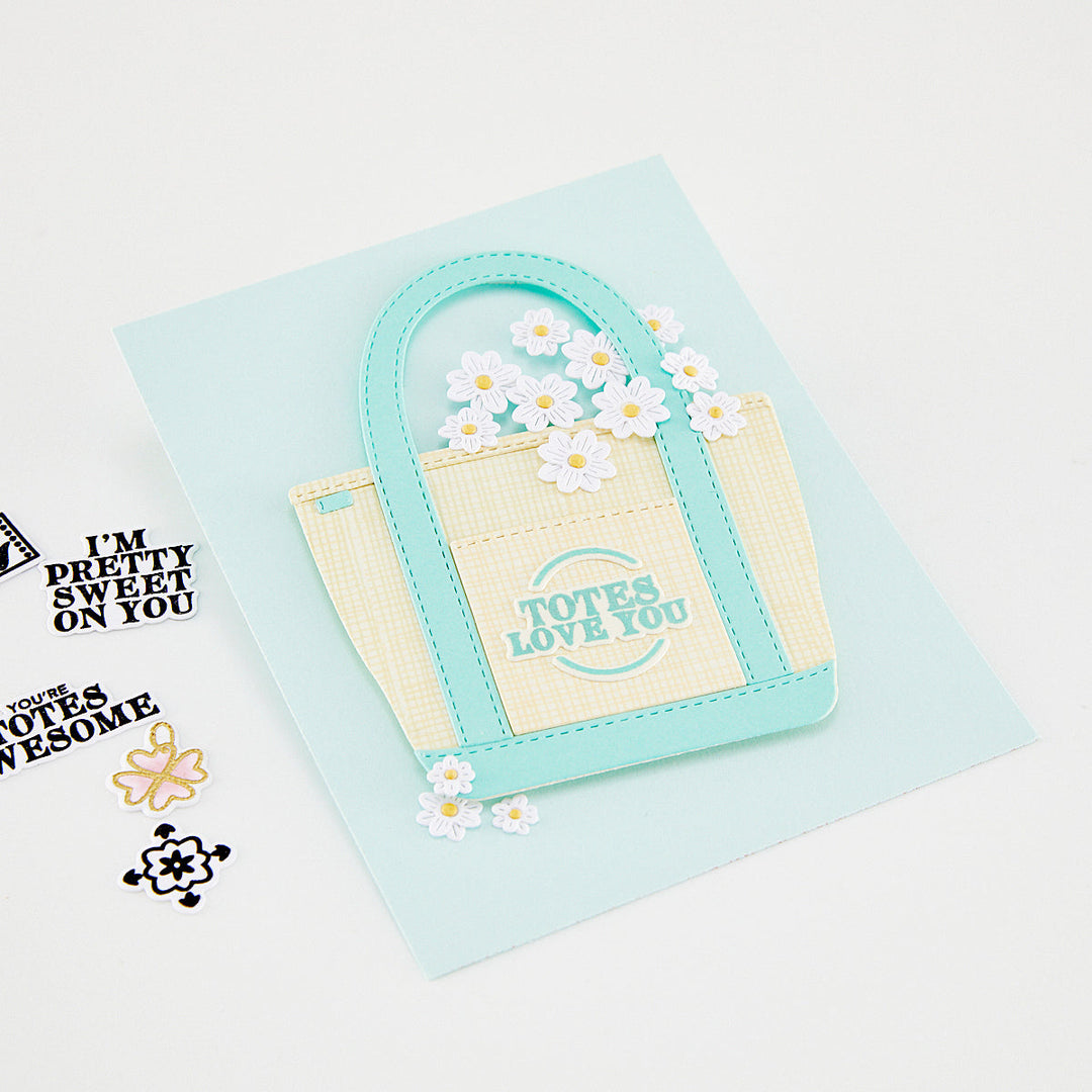 Totes the Best Stamp & Cut