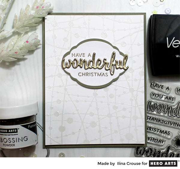 Wonderful Stamp & Cut Set