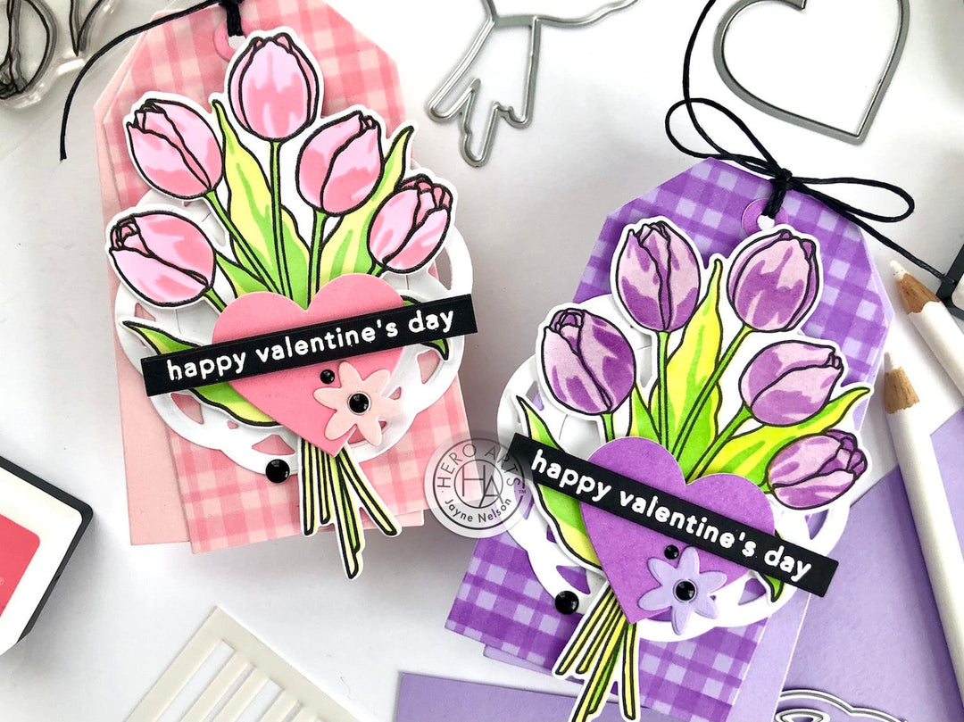 Tulip Bouquet Clear Stamp Set