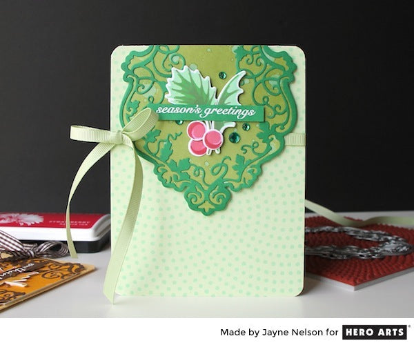 Dot Moire Bold Prints Cling Stamp