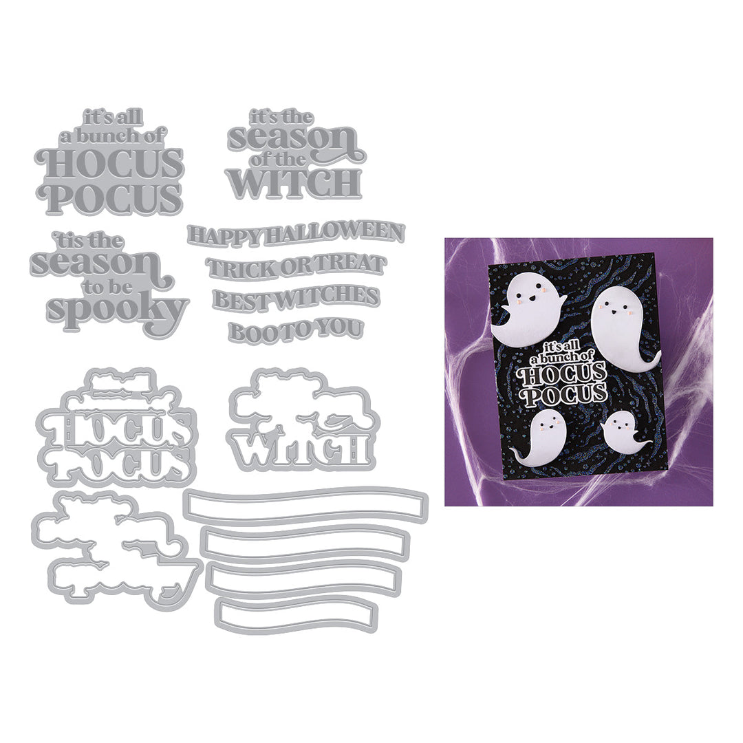 Spooky Season Letterpress + Foil & Die Set