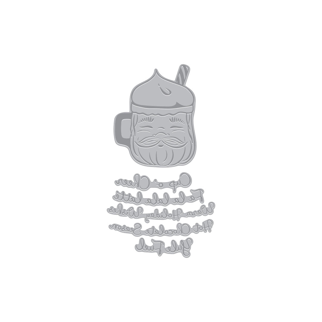 Cup of Cheer Letterpress + Foil Plates