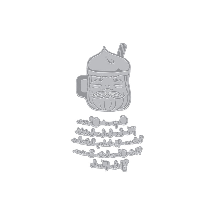 Cup of Cheer Letterpress + Foil Plates