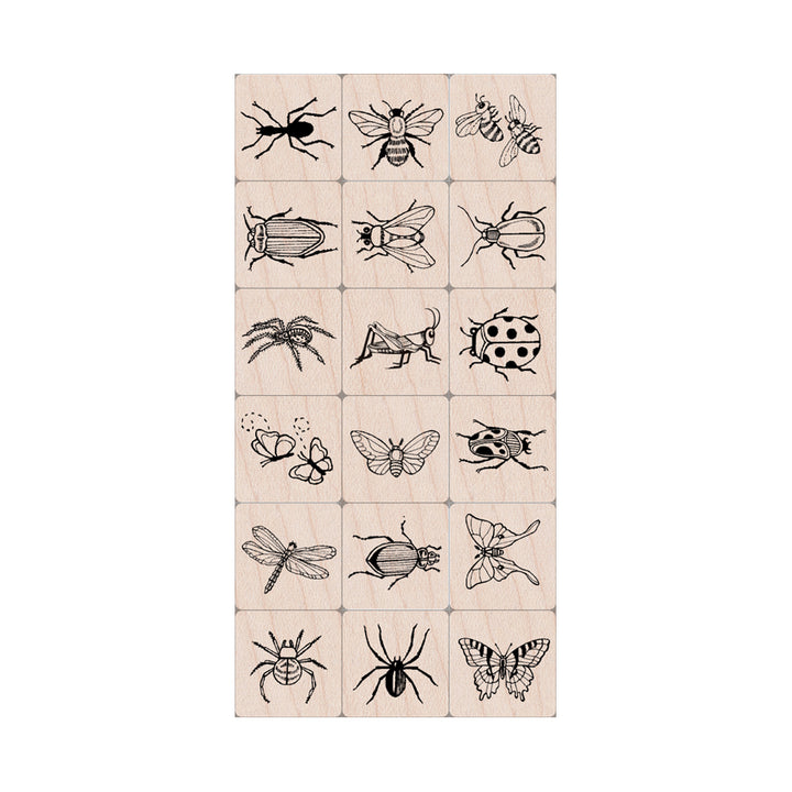 Bugs Woodblock Ink 'n' Stamp