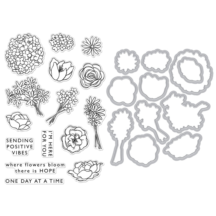 Flowers Bloom Stamp & Cut of the Month - May 2025