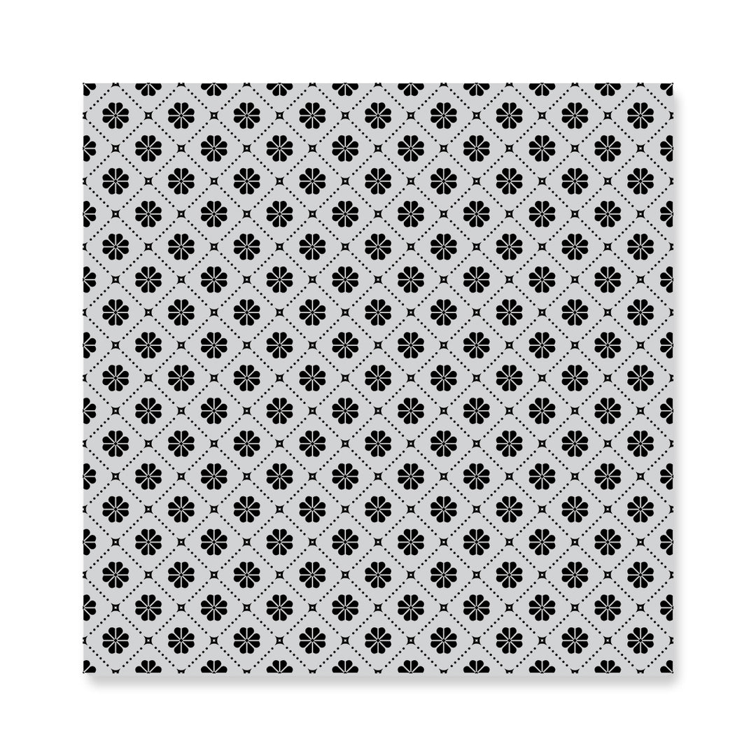 Floral Tiles Cling Stamp of the Month - May 2025