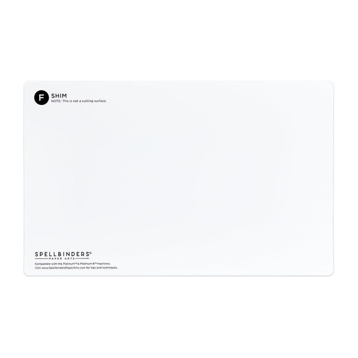 Mylar Shim (F) White 2-Pack