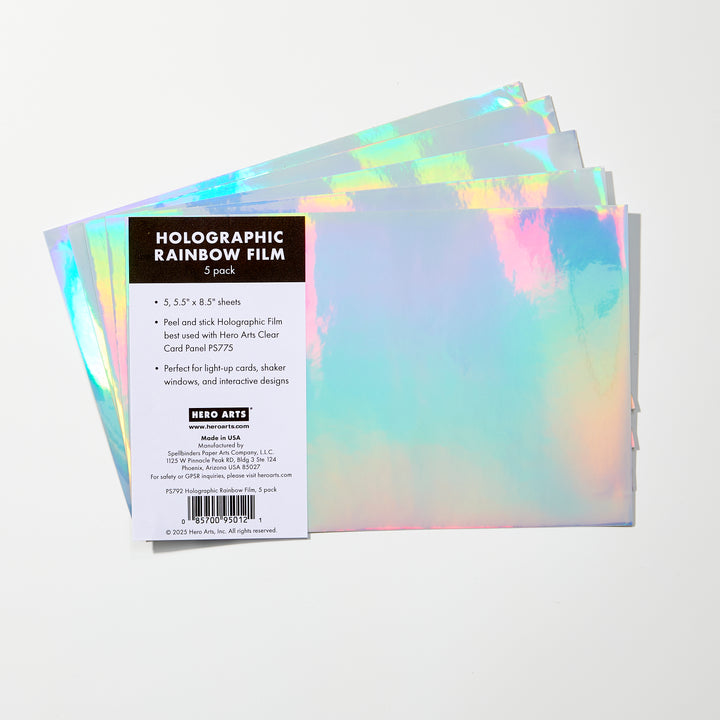 Hero Arts Holographic Rainbow Film 5 Pack
