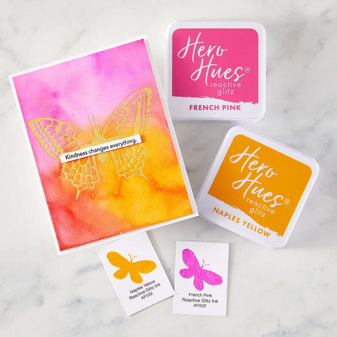 Hero Hues Reactive Glitz - Naples Yellow