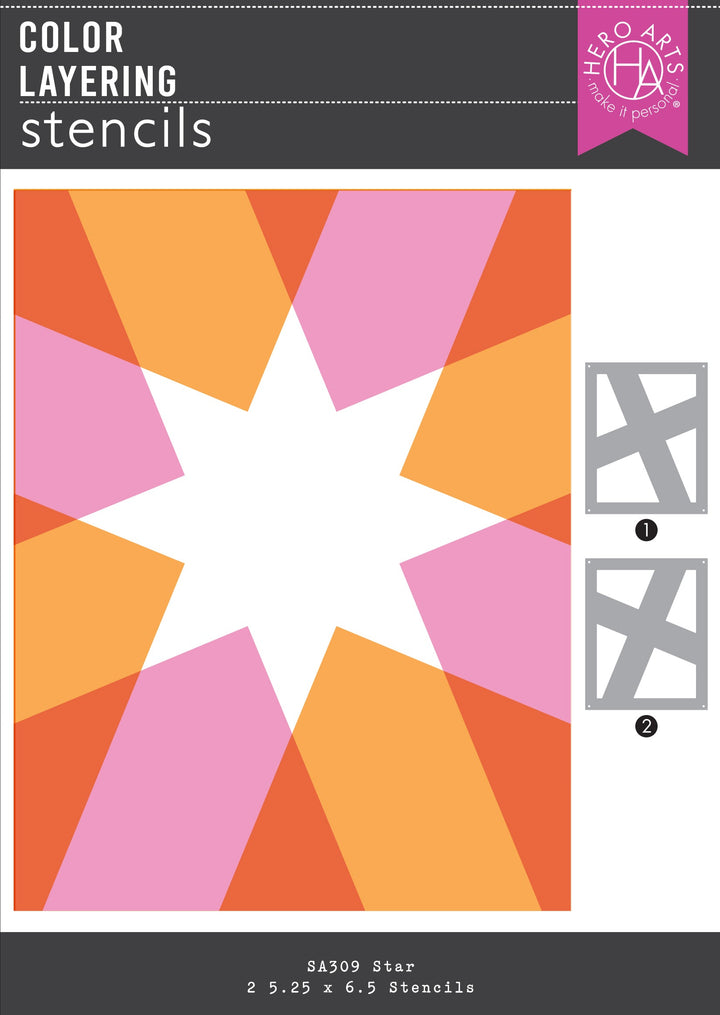 Very Merry Star Die & Stencil Bundle