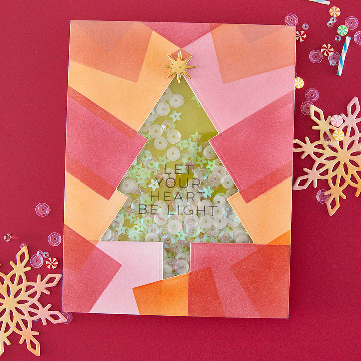 Festive Tree Die Etched Dies