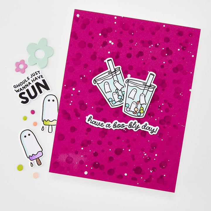 Flower Power Layering Stencil Set