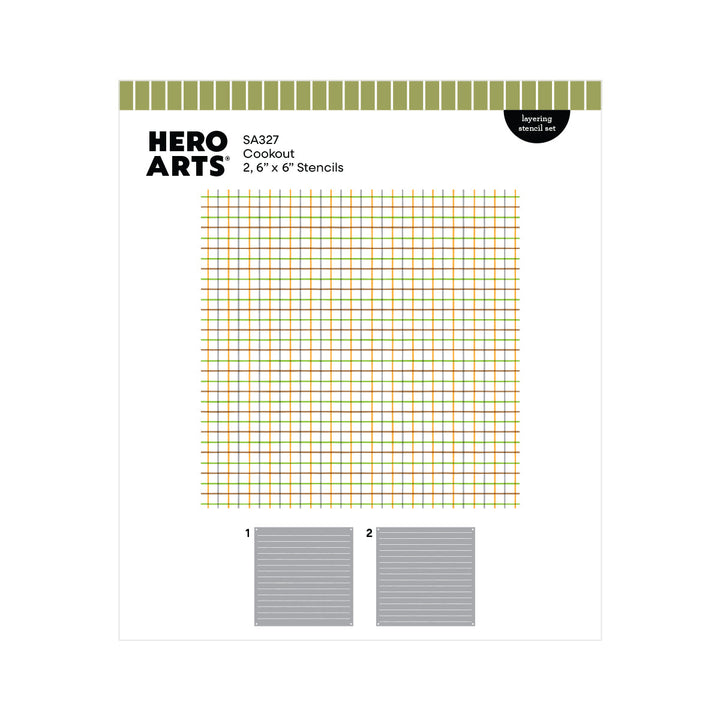 Cookout Layering Stencil Set
