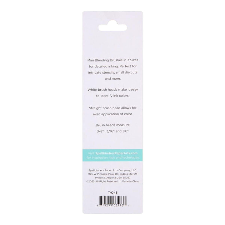 Mini Blending Brushes - 3 Pack