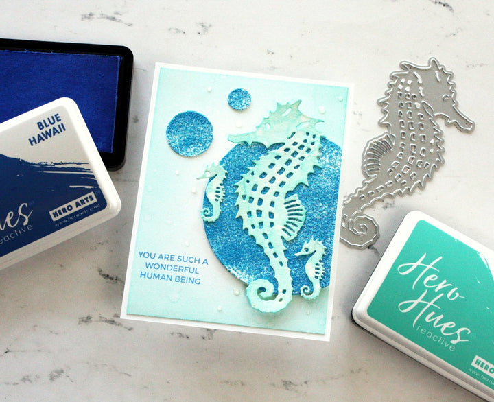 AF429 Blue Hawaii Reactive Ink - Hero Arts